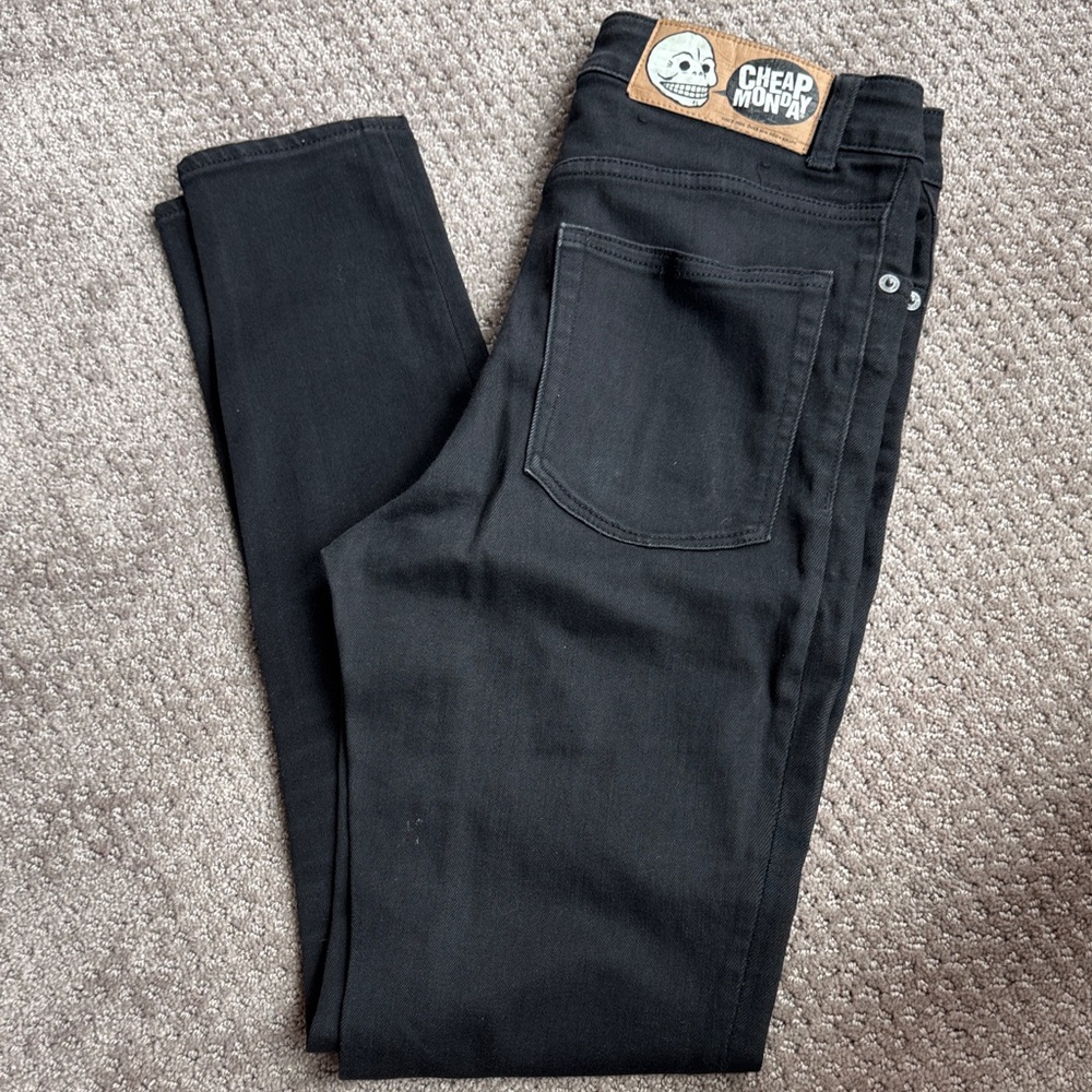 Cheap Monday Black Skinny Jeans